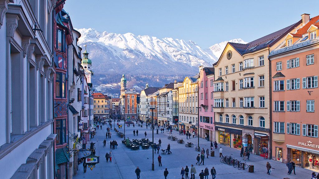 The city of Innsbruck