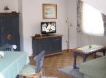 Ferienwohnung 3: Wohn- Schlafraum mit Flat TV - Haralds Ferienwohnungen Bad Kleinkirchheim