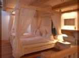 The bedroom in the cottage