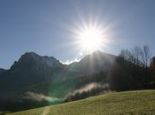 Gr. und kl. Pyhrgas im Sonnenlicht