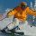 Skifahrer ski amade