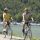 Radfahrer am Donauradweg - Hofamt Priel Austria Inferiore