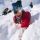 Kind Schnee - Riederalp Wallis
