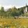 Blumenwiese mit Kirche Maria Himmelfahrt - Bad Wiessee Bawaria
