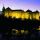 Schloss Hartenfels, Elbseite, bei Nacht