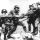 Historisches Foto der Begegnung an der Elbe bei Torgau im April 1945 - Torgau Sachsen-Anhalt