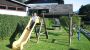 Spielplatz auf der Wiese zum Strand, Pension Goldene Rose, Faaker See