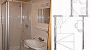 Dusch/WC   Grundriss Zimmer - Glinzhof Außervillgraten