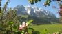 Blick zum Zahmen Kaiser - Hotel Wildauerhof Walchsee