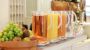 Säfte und Obst am Frühstücksbuffet - Harmls Aparthotel Flachau