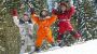 snow and fun for children
