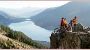 Mountain Biking with view to the Reschensee - Apart Bauernhof ROSENHOF Nauders