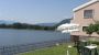 View from outside In summer, Villa Koch
