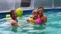Schwimmspaß im Swimmingpool - Gaestehaus Elisabeth Fieberbrunn