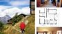 Wanderweg an der Ferienwohnung vorbei