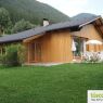 buitenaanzicht 's zomers - Ferienhof Obergasser und  Pension Bergblick Weissensee