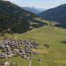 Das Dorf aus der Vogelperspektive